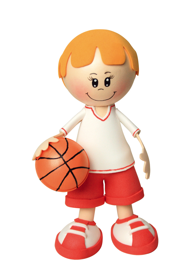 Набор для творчества Создай куклу "Баскетболист "