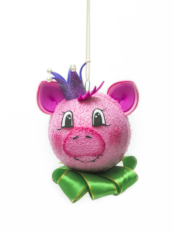 Набор для творчества Новогодний шарик "Свинка Маруся"