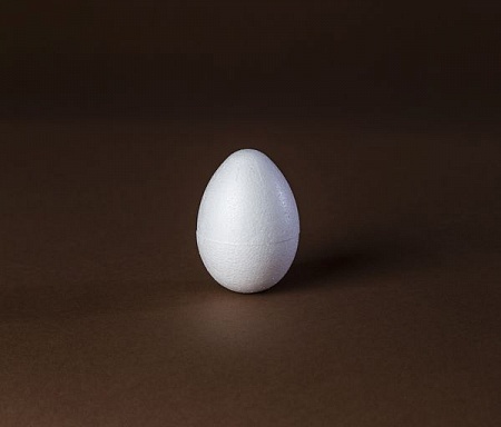 Яйцо из пенополистирола Ф12х8,5см