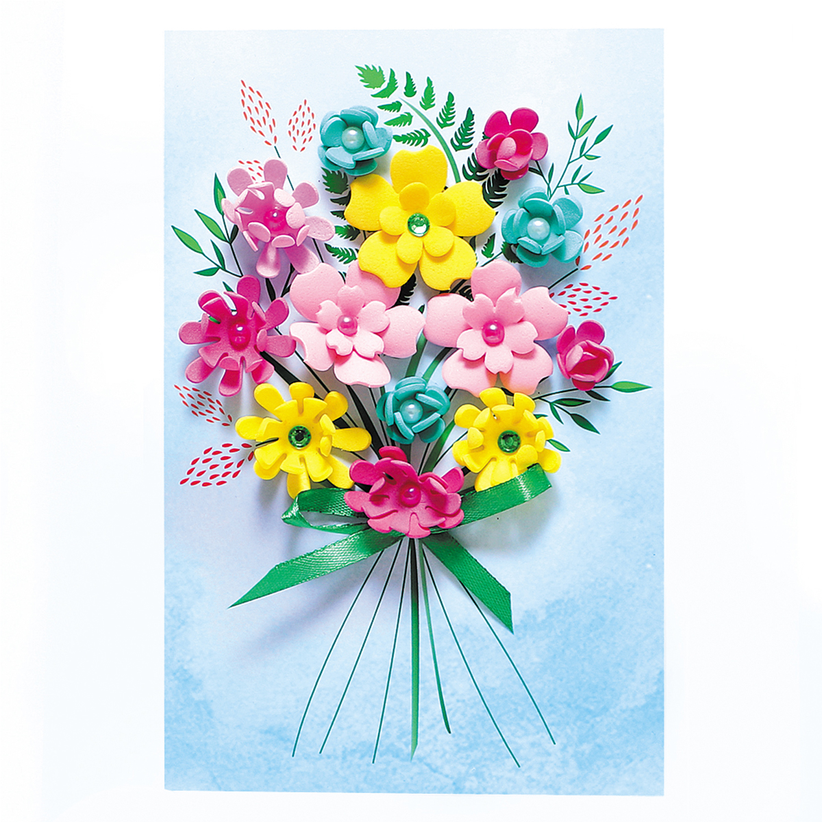 Набор для творчества открытка "Цветы"