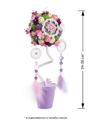 Топиарий с ловцами снов &amp;quot;Шарм&amp;quot; 